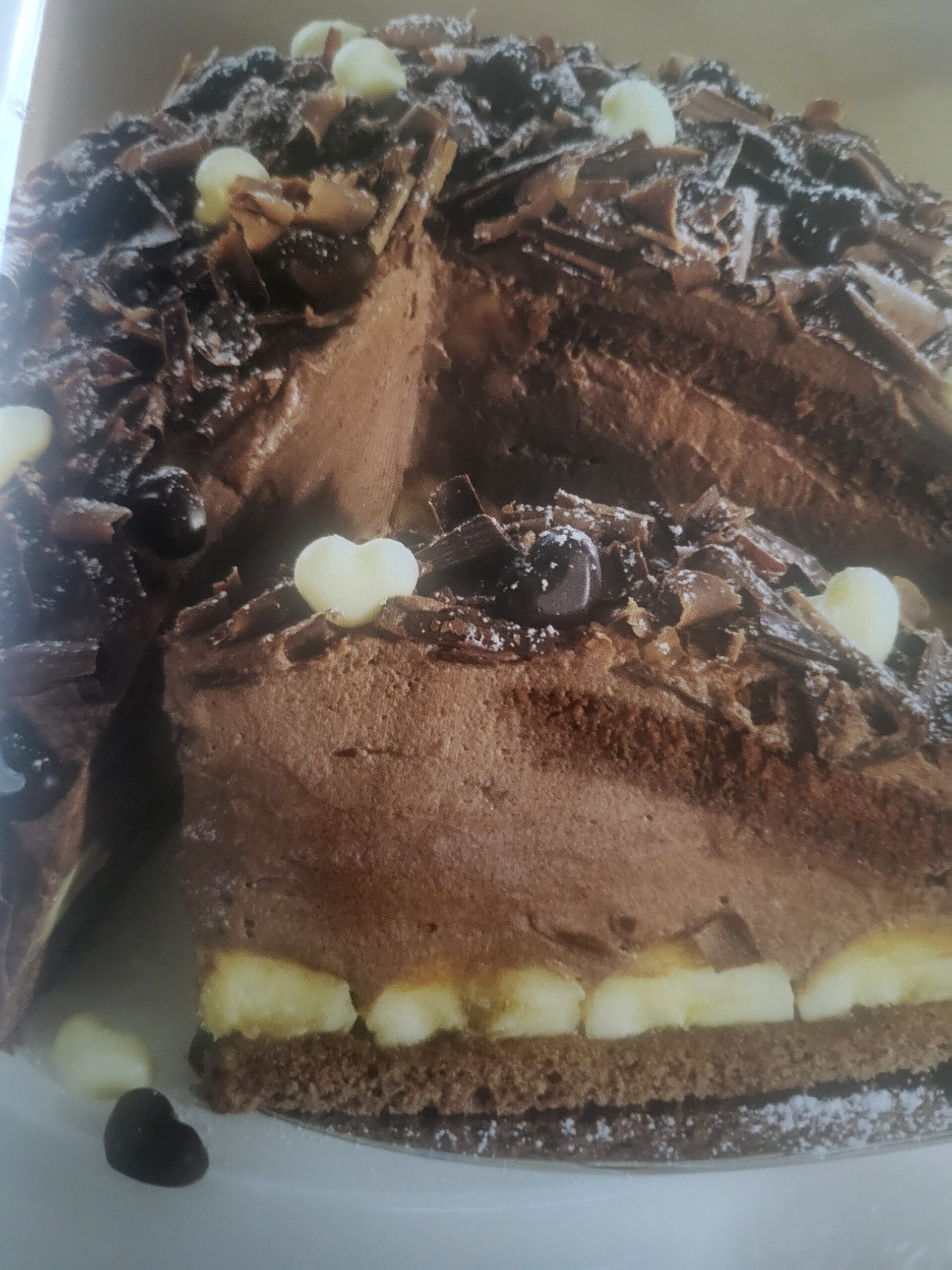 Temptation Transformed: Chocolate Banana Dome Cake Delight